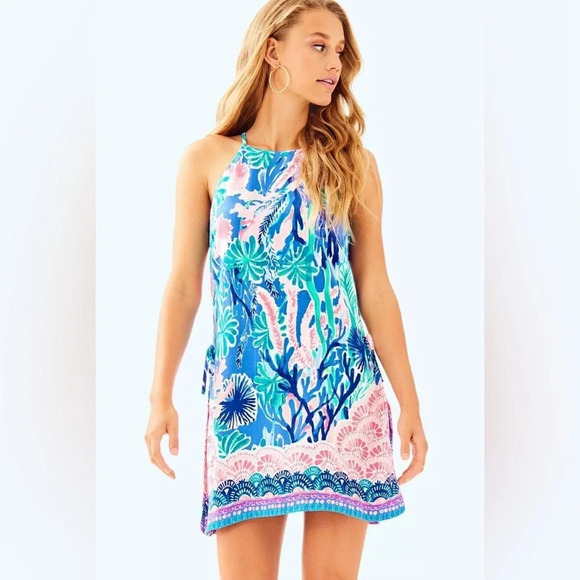 NWOT Lilly Pulitzer Jet Stream Engineered Romper size 2 - Picture 1 of 12